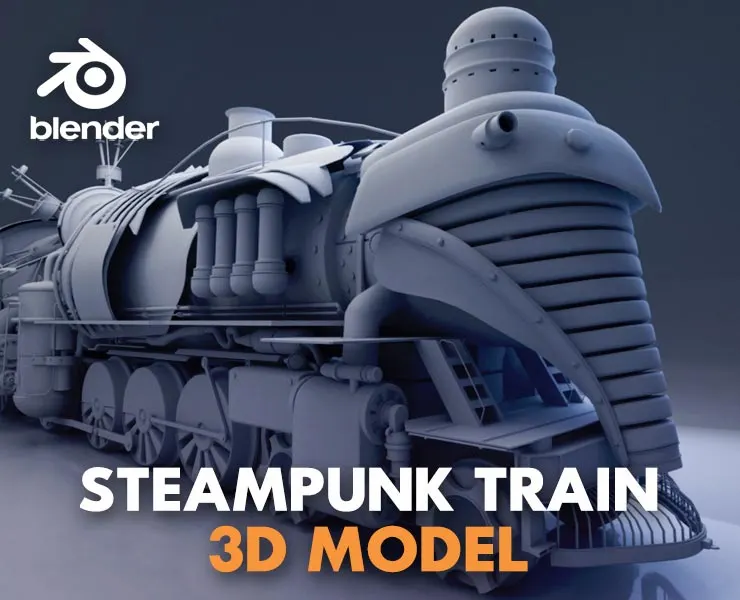 Epic Steampunk Train