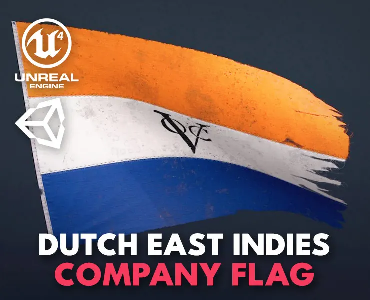 Dutch East Indies Company Flag 1602-1798