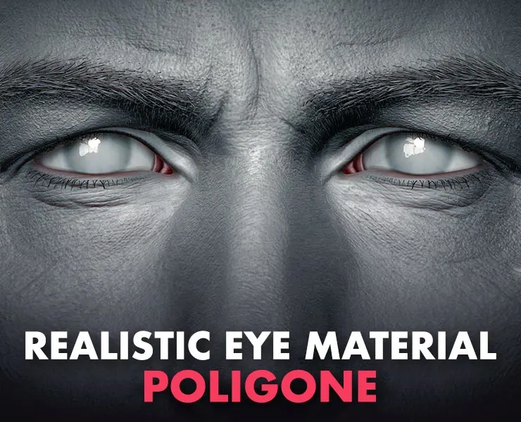 Poligone Realistic Eye Material