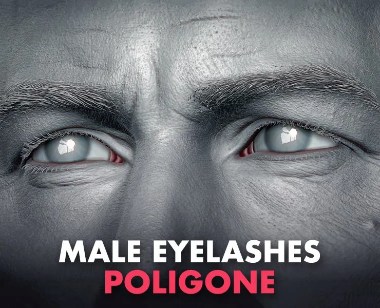 Poligone Male Eyelashes