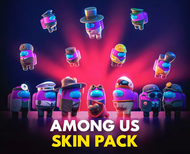 Among Us Skin Pack