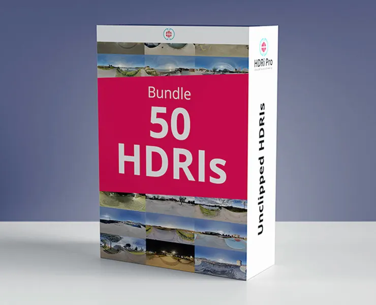 50 HDRIs Bundle