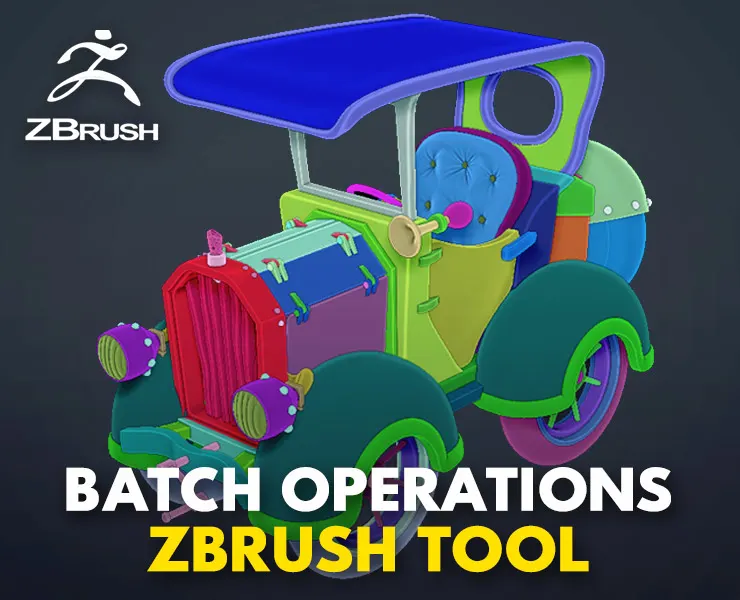 ZBrush Batch Operations