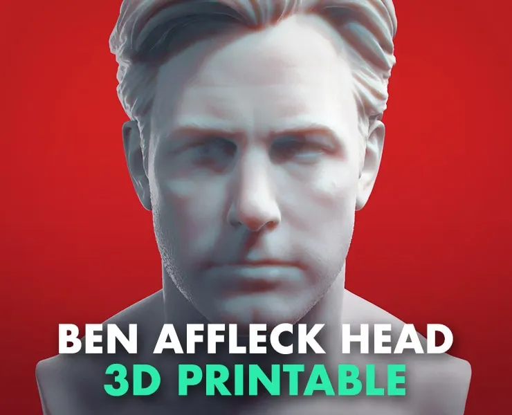 Ben Affleck Head - 3D Printable