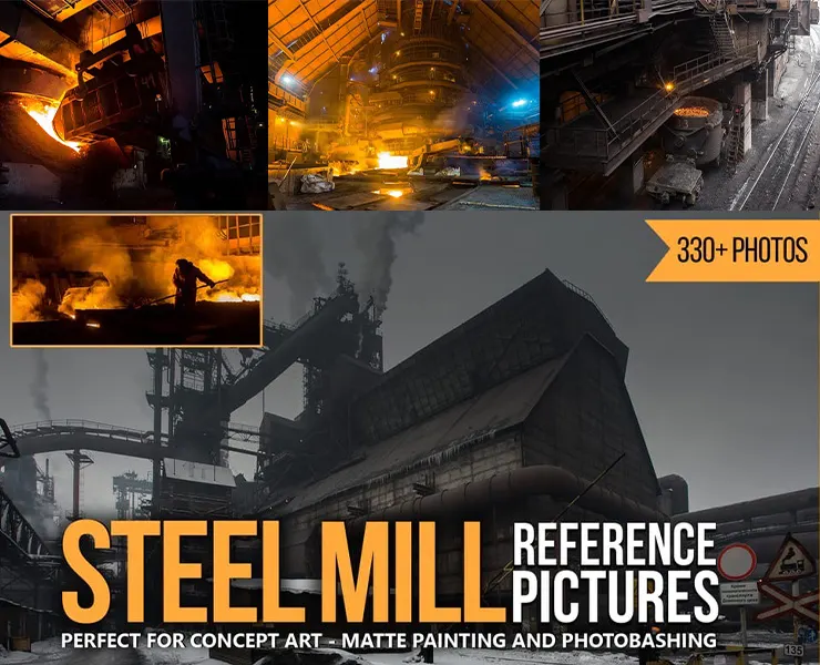 330+ Steel Mill Reference Pictures