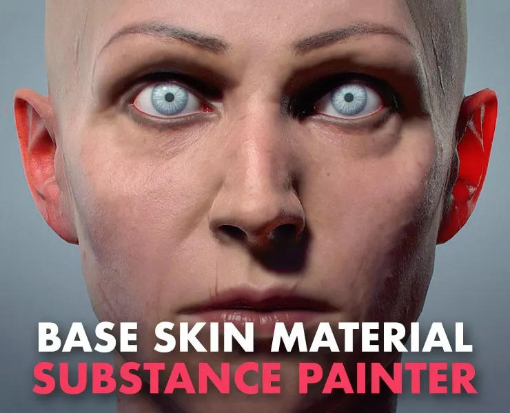 Poligone - Base Skin Material for Substance Painter