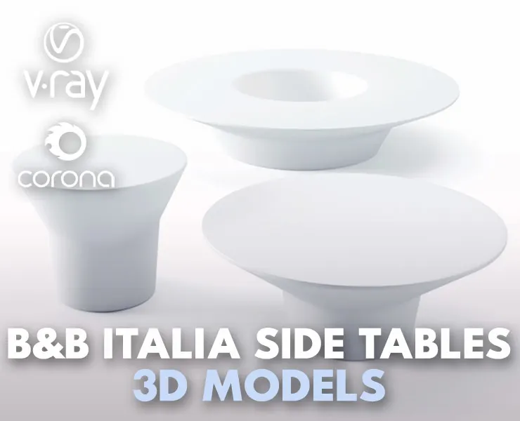 B&B Italia Outdoor Springtime Garden Side Table