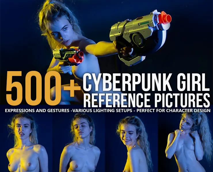 500+ Cyberpunk Girl Reference Pictures for Artists