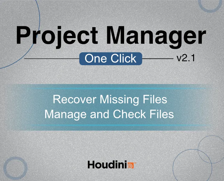 Houdini Tool | ProjectManager | VFX Grace