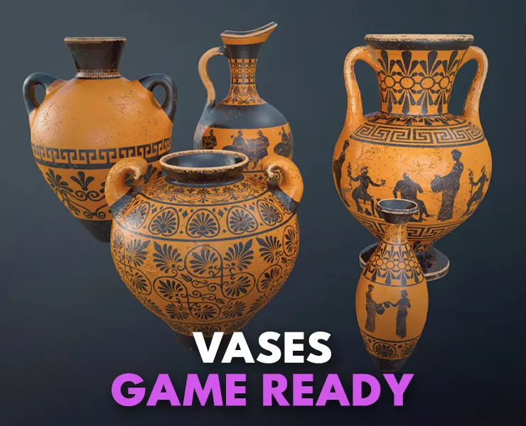 Vases Vol 01 - PBR