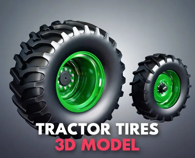 Tractor Tires and Rims - T03