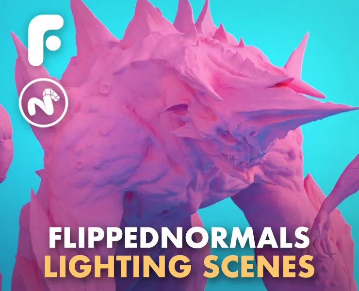 FlippedNormals Lighting Scenes - MODO