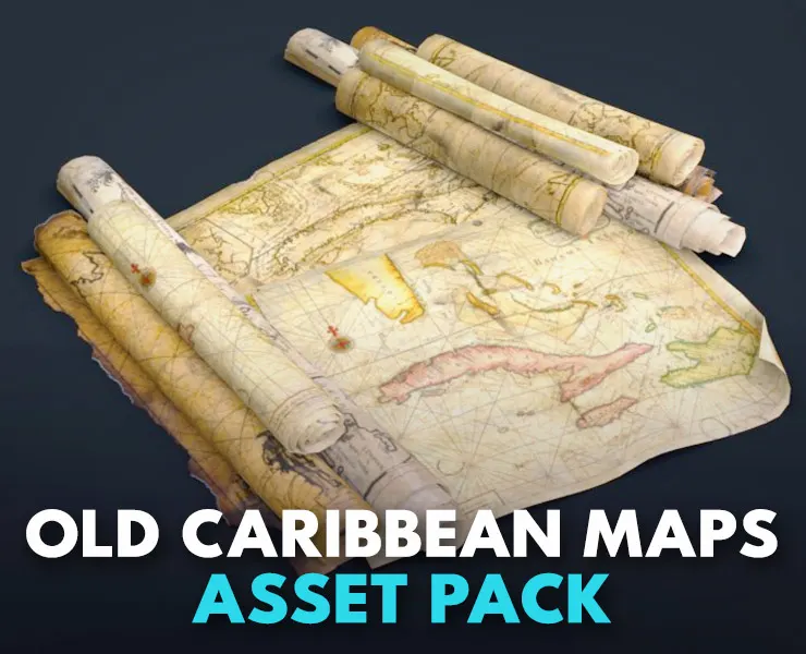 Old Caribbean Maps