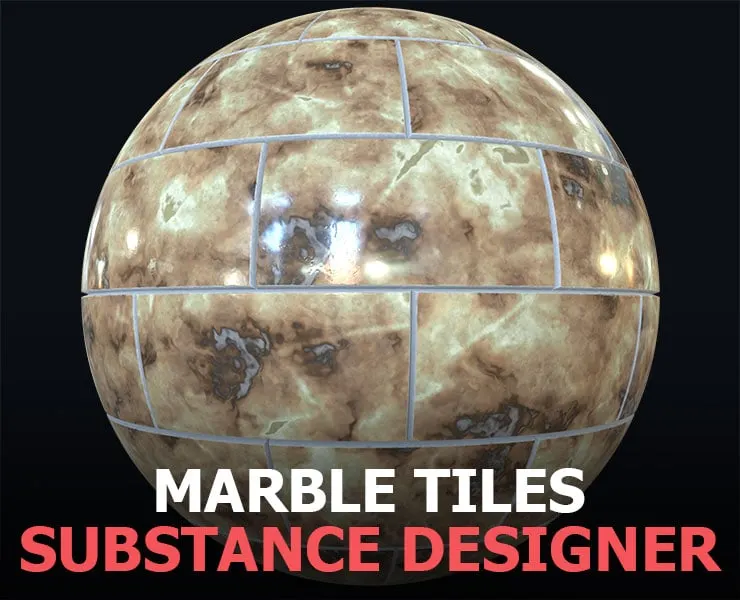 Marble Tiles - Substance Designer