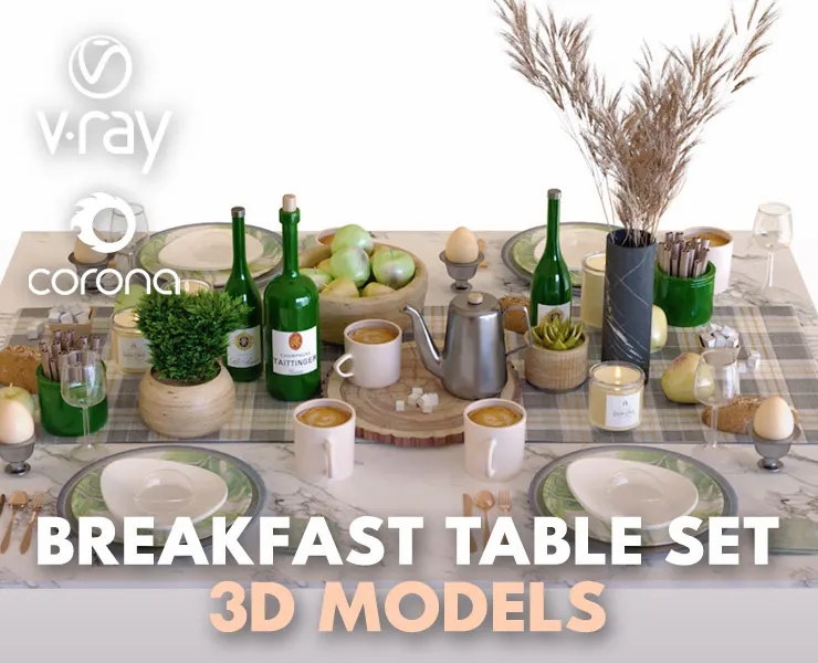 Breakfast Table Set 001