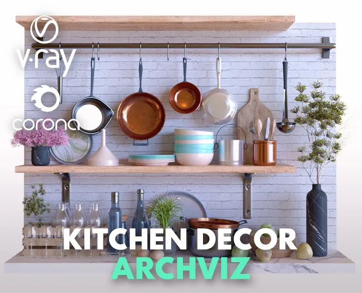 Kitchen Decor Set 002