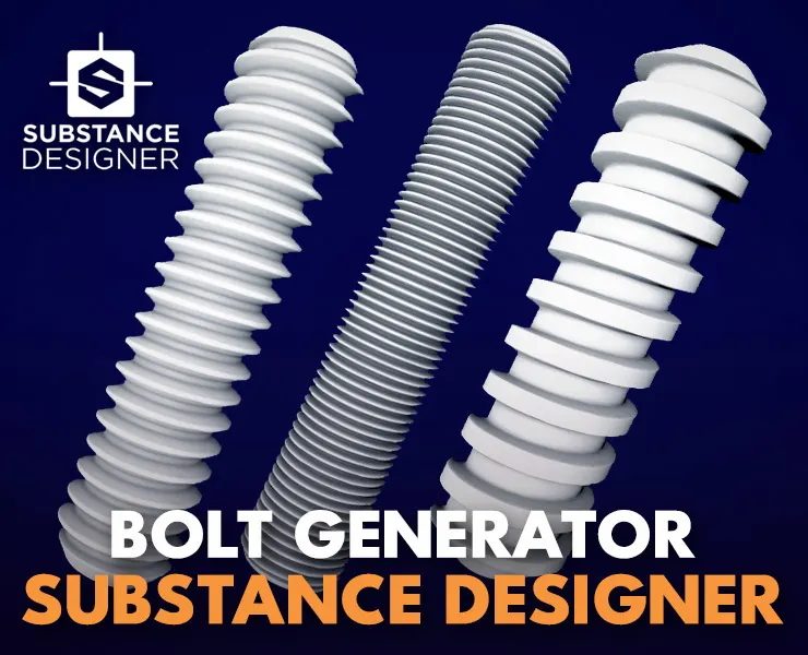 Substance - Bolt Thread Generator