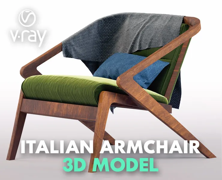 Modern Italian Armchair