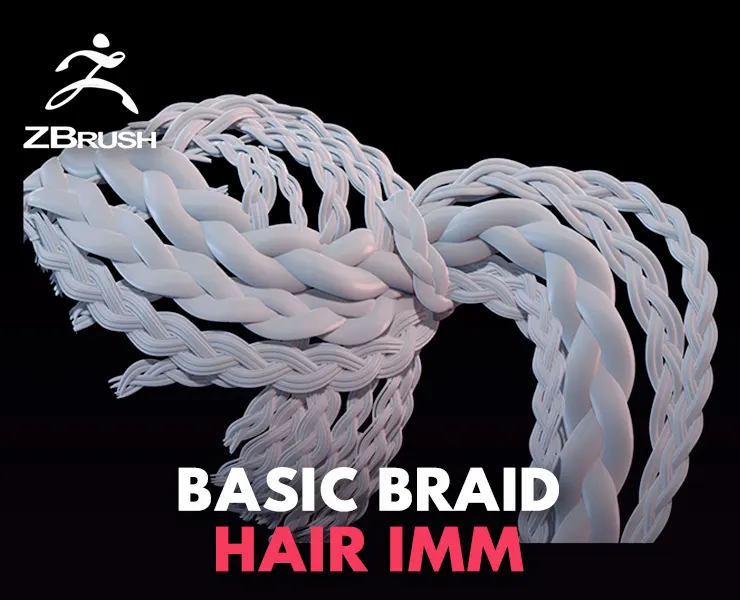 Basic Braid Hair Strands - IMM Brush