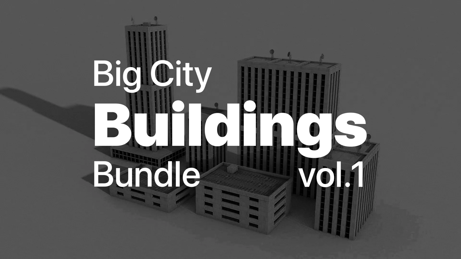 Big City Buildings Bundle vol.1