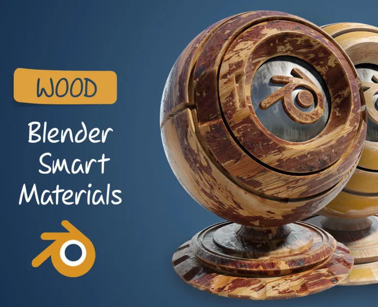 Blender Smart Materials _ Wood