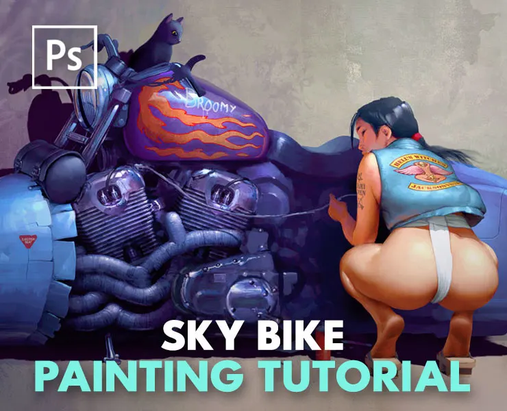 Skybike 2 Painting Tutorial