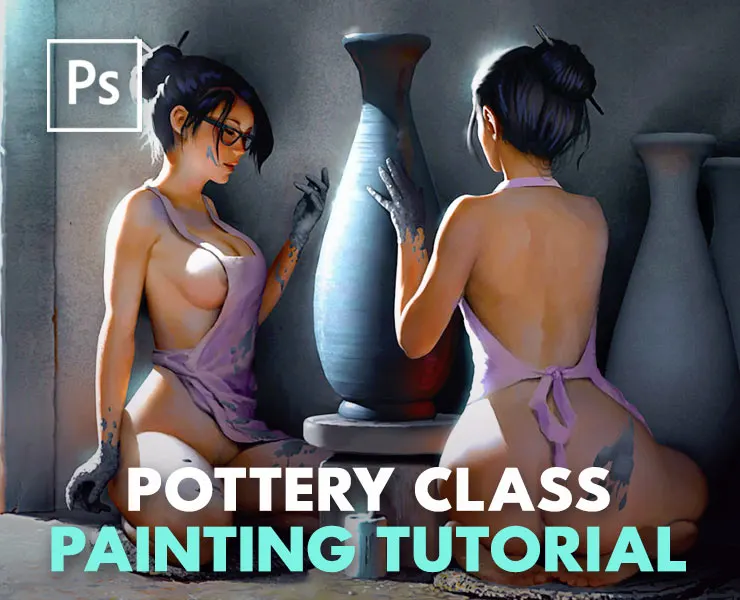 Pottery Class Painting Tutorial