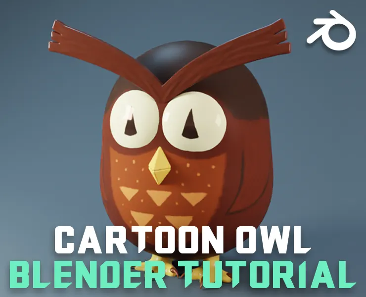 Blender 3D - Create a Cartoon Owl