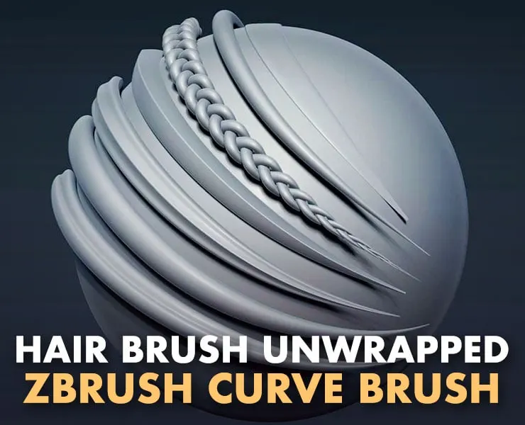 Unwrapped Hair Brush