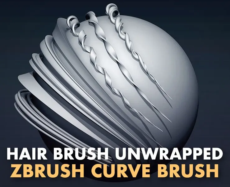 Unwrapped Hair Brush MkII