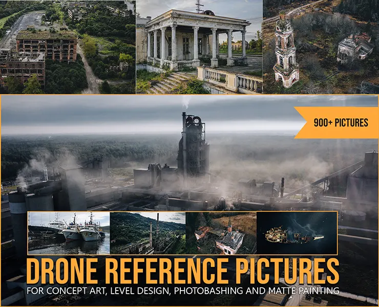 900+ Drone Reference Pictures - Bundle