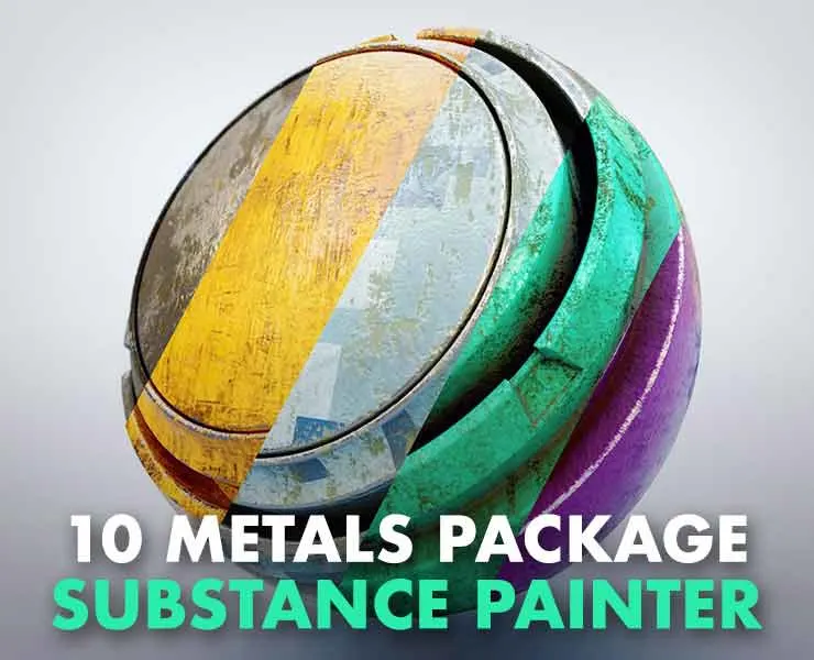 10 Metal Smart Material Package