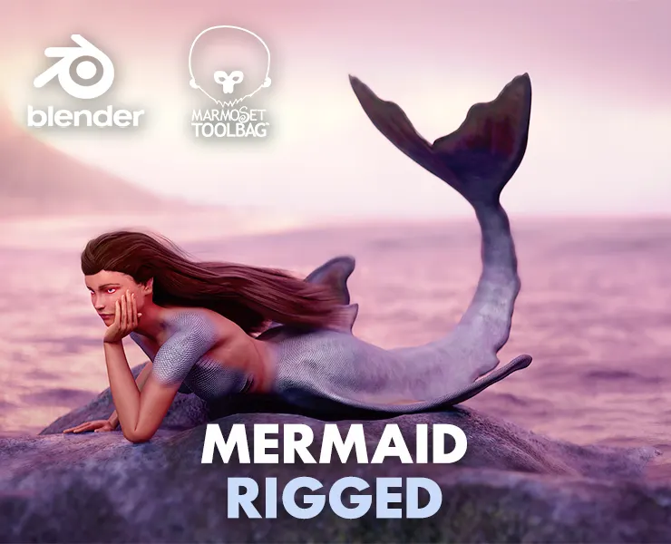 Rigged Mermaid