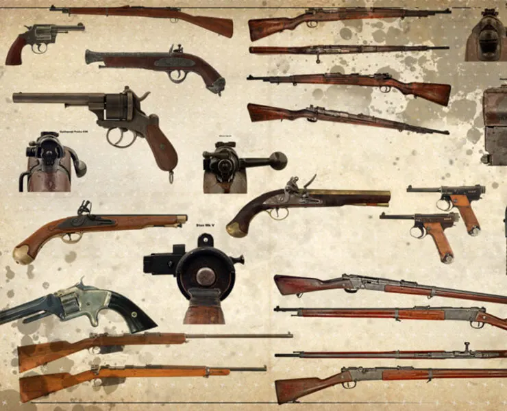 Old Weapon Reference Pack (200+90 pics.) png