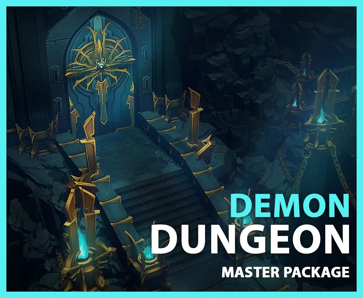 Demon Dungeon Full Asset Package