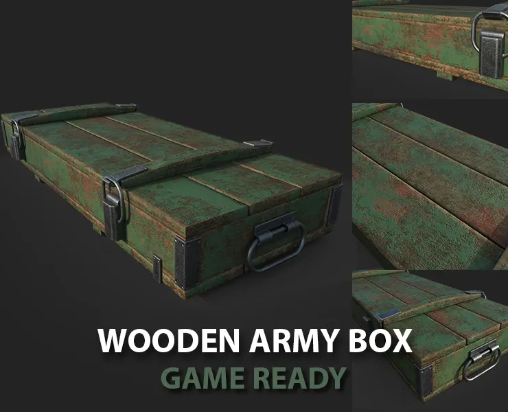 Wooden Army Box