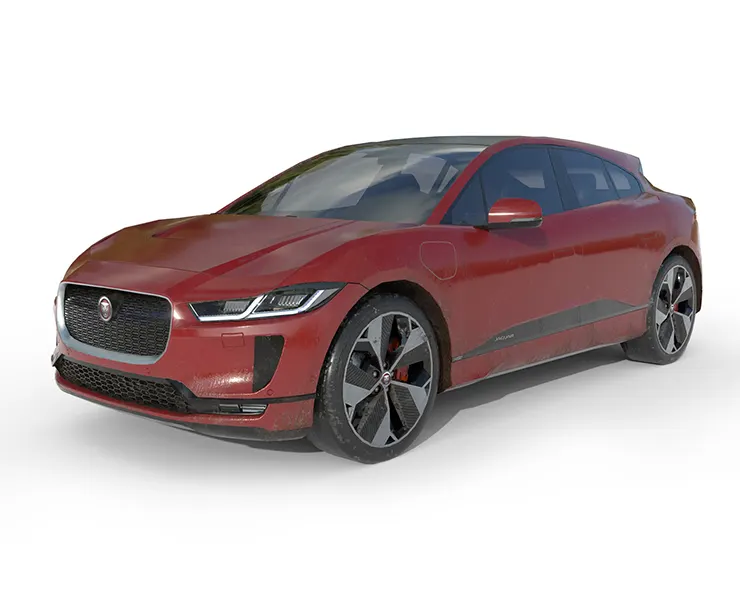 Jaguar I-pace 2021 LOW POLY