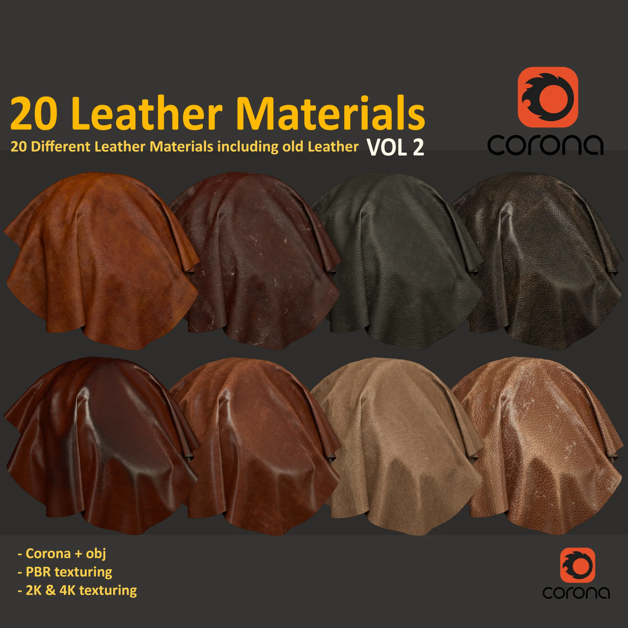 20 Leather Materials - Vol 2