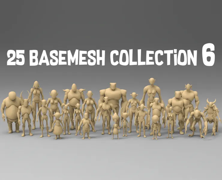 25 basemesh collection 6