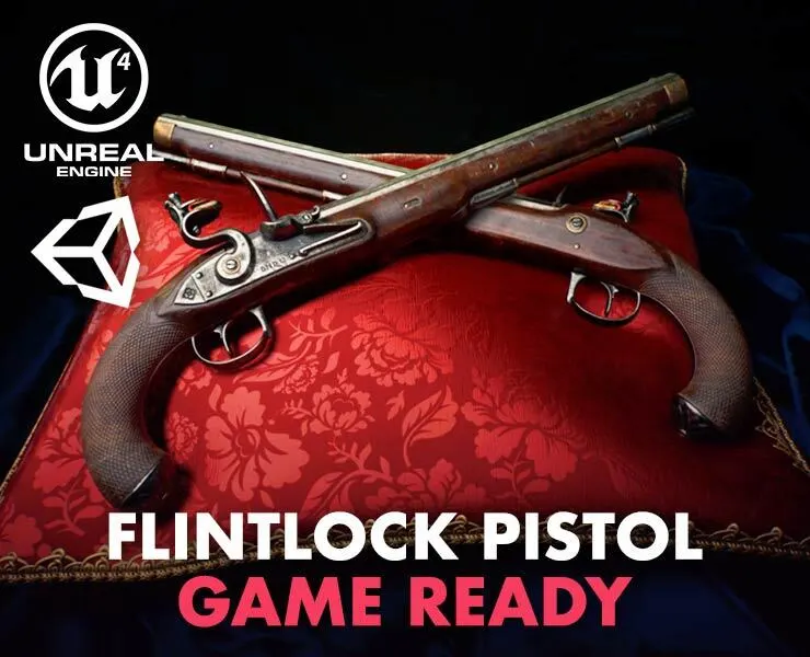 Real Time Flintlock Pistol