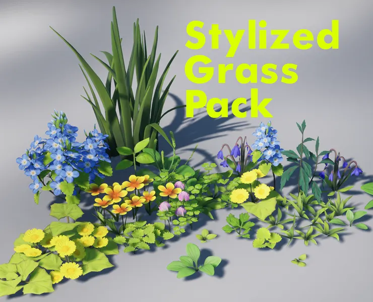 Stylized Grass Pack