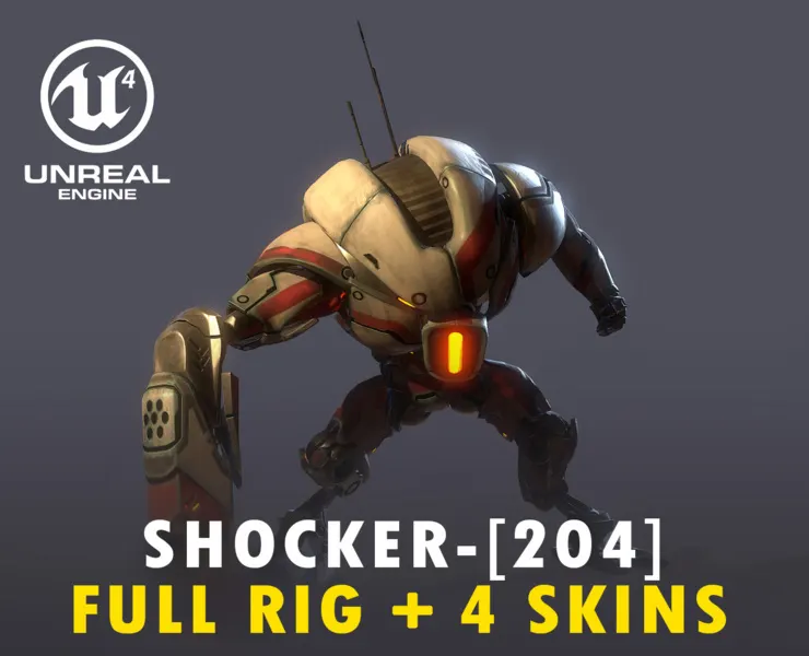 Shocker 204 - Full Rig + 4 Skins