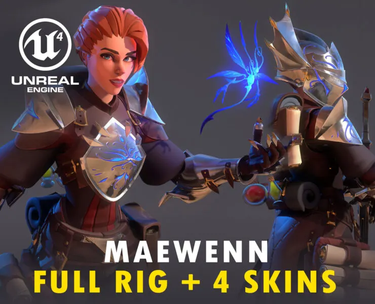 Maewenn - Full Rig + 4 Skins