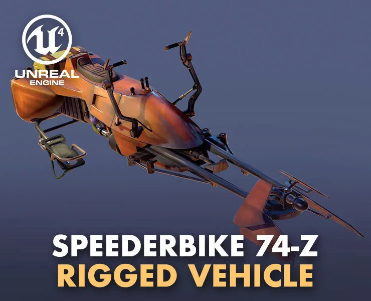 SpeederBike 74-Z - Full Rig