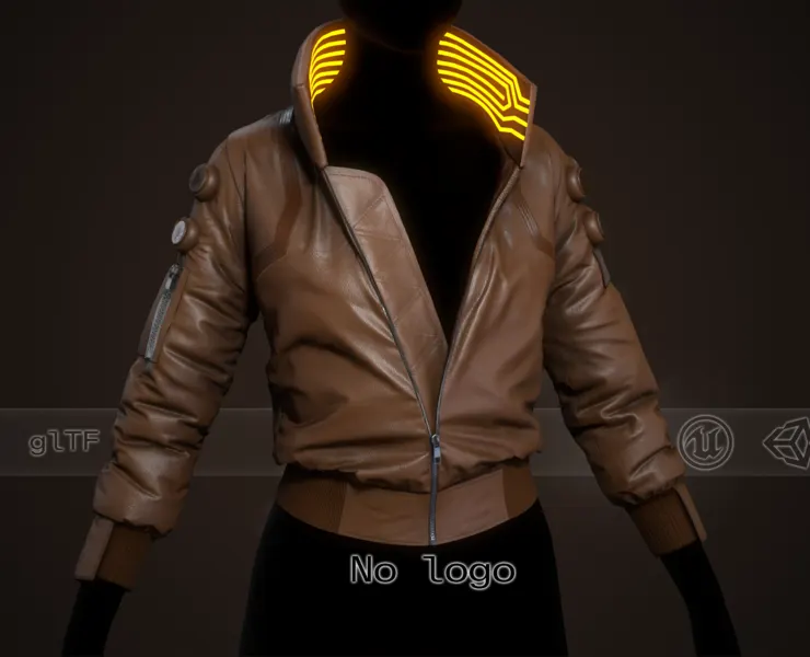 Cyberpunk Brown Jacket