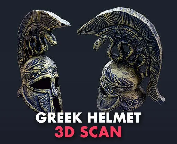 Greek Helmet - 3D Scan