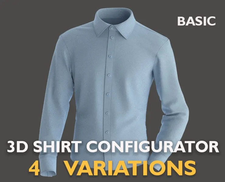 Part 3 – 3D Shirt Puzzle Configurator – BASIC