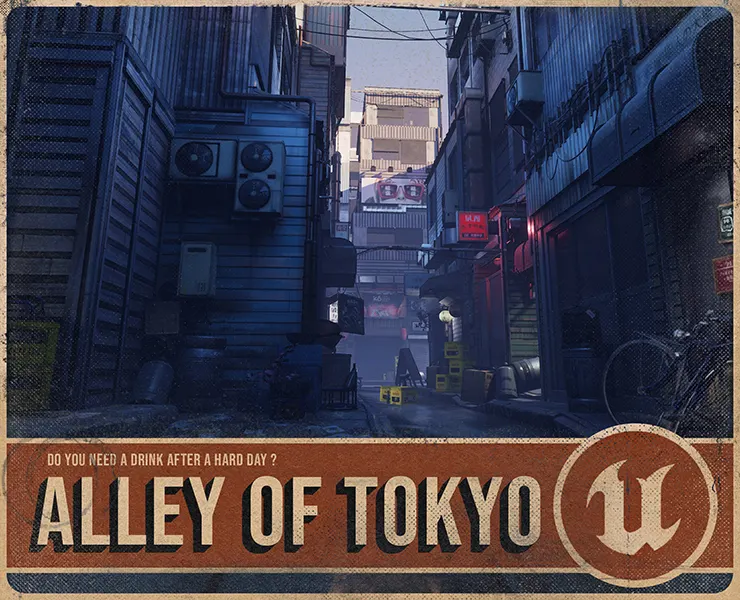 Alley of Tokyo