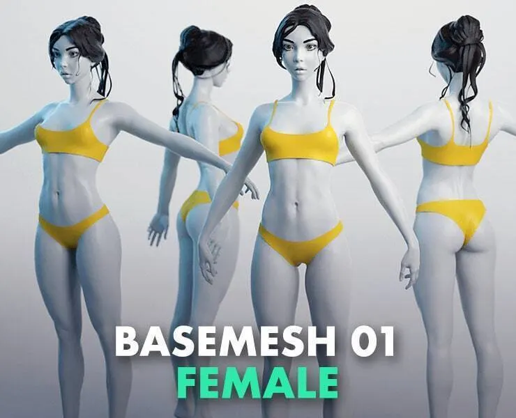 Female Basemesh 01