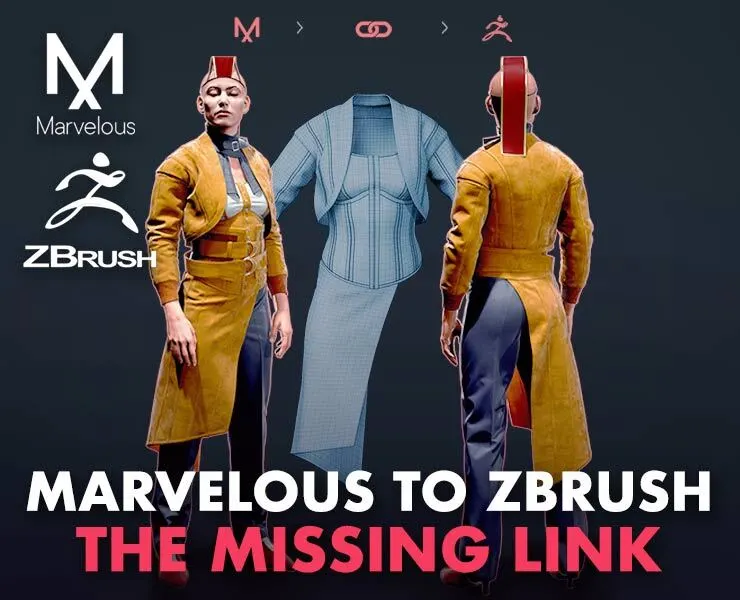 From Marvelous Designer To ZBrush: The Missing Link